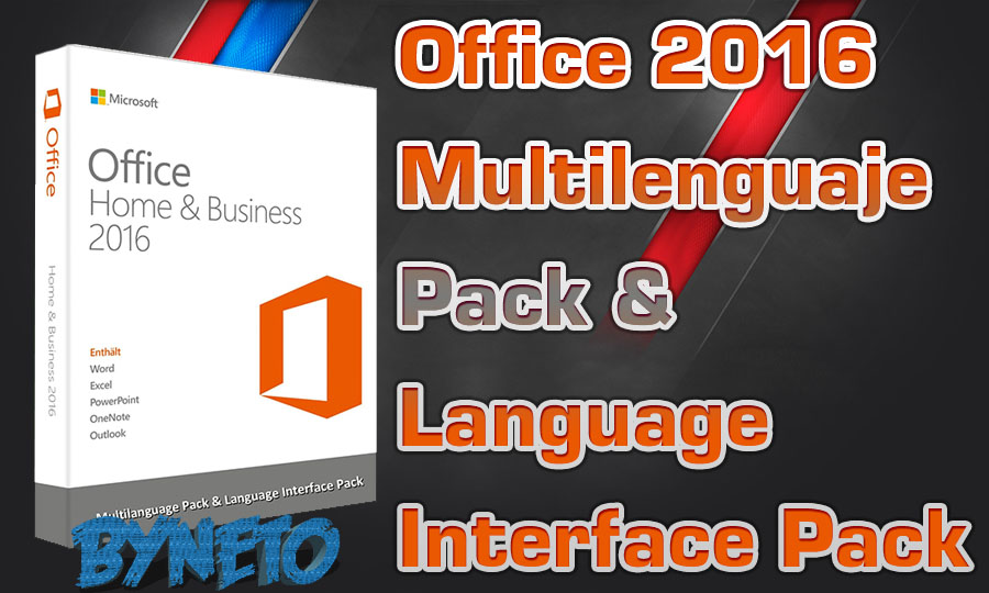 office 2016 language pack windows installer